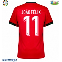 Portugal Joao Felix #11 Hjemmedrakt EM 2024 Kortermet